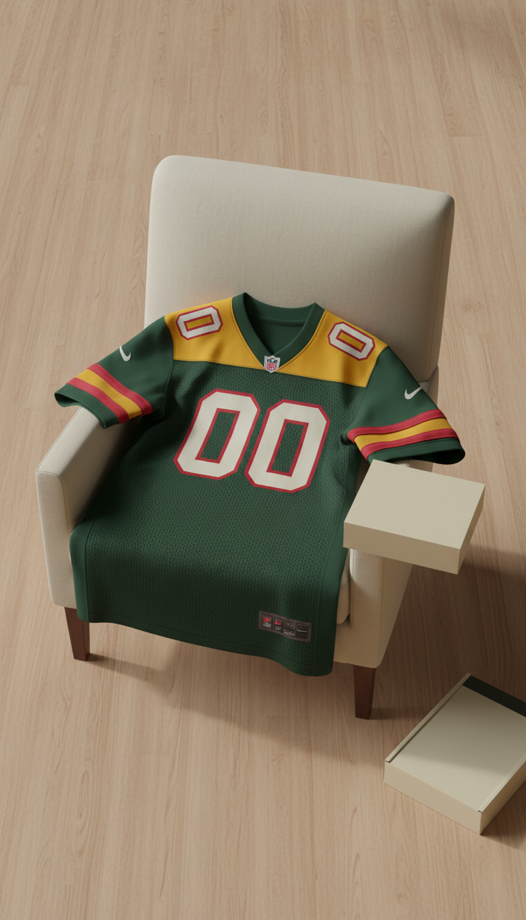 Youth premium stitched football jersey