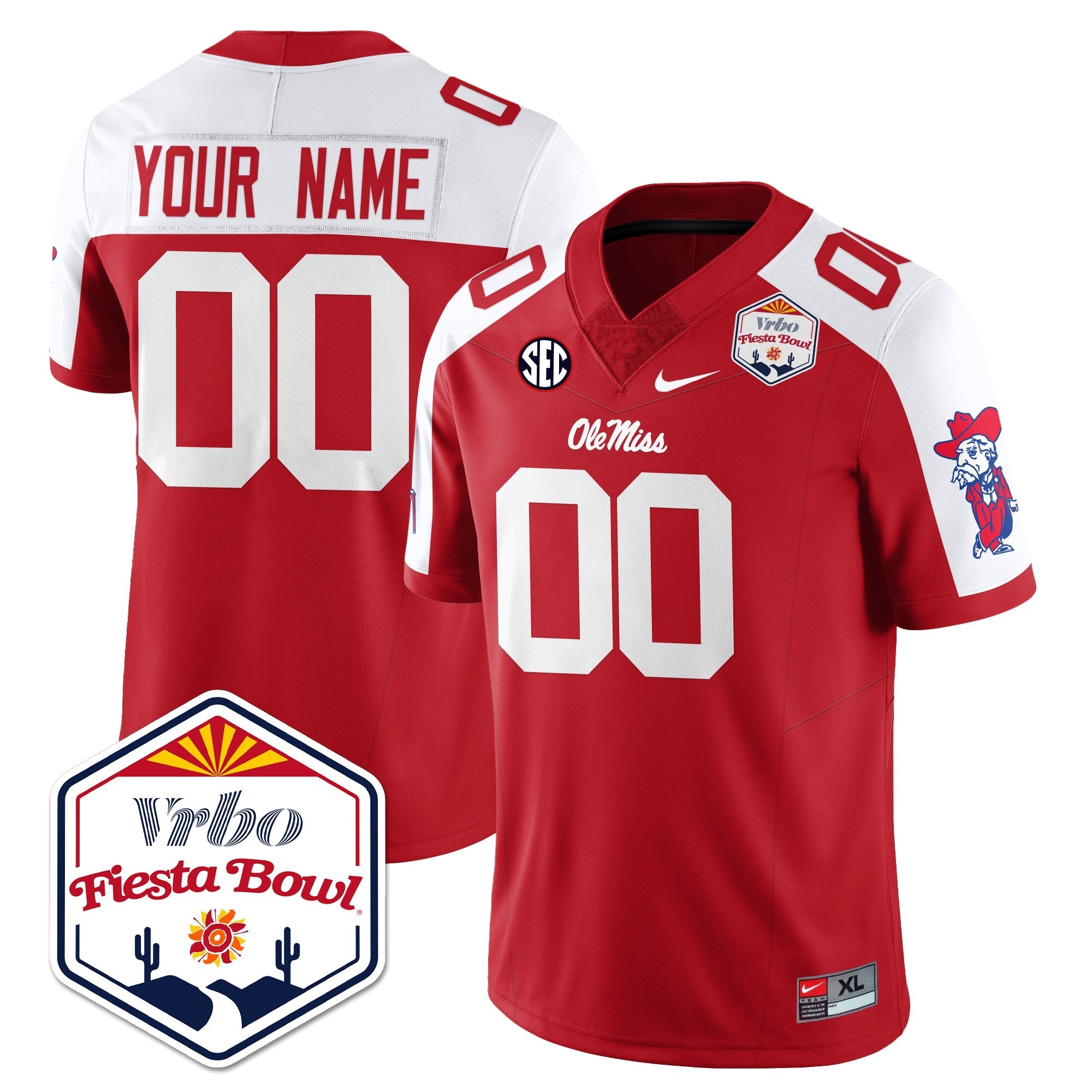 OM Vapor Limited Custom Jersey - Vrbo Fiesta Bowl