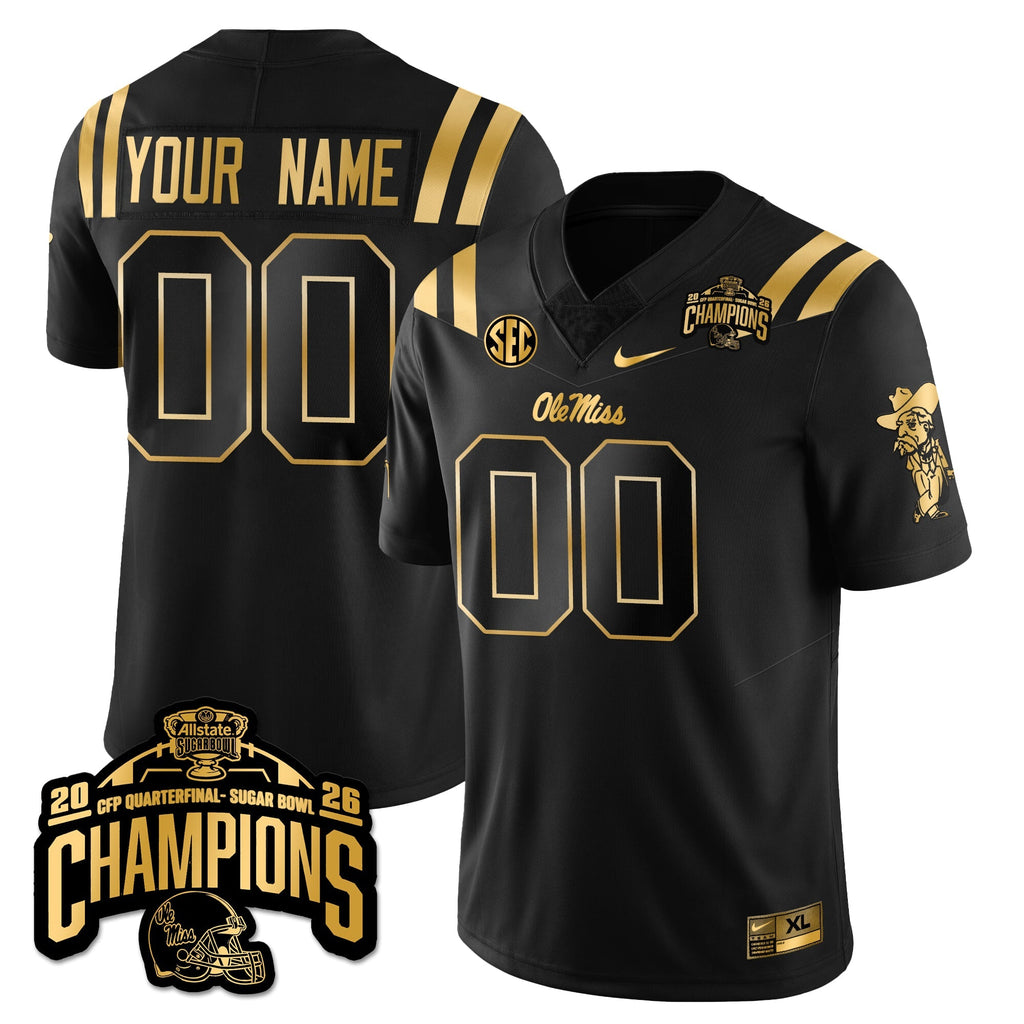 OMB Football Vapor Limited Gold Jersey - Allstate Sugar Bowl Champions