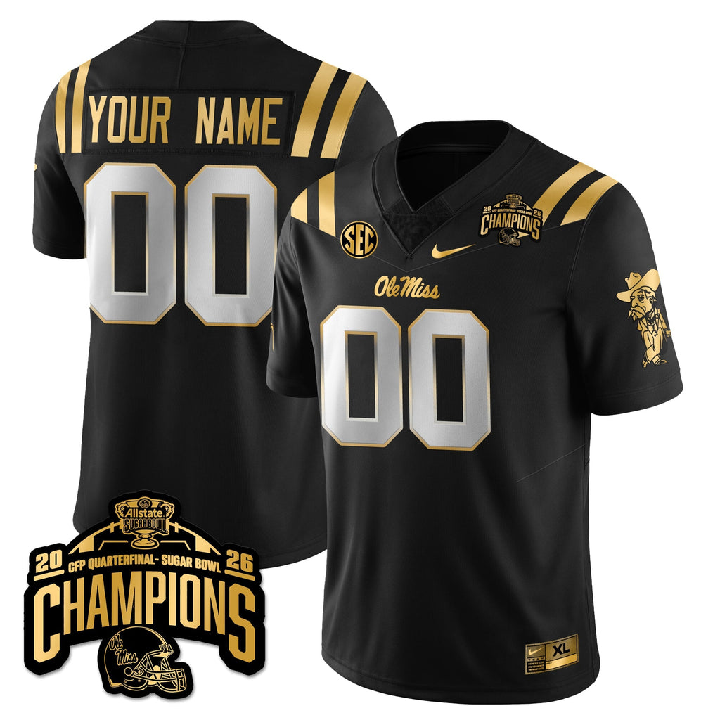 OMB Football Vapor Limited Gold Jersey - Allstate Sugar Bowl Champions