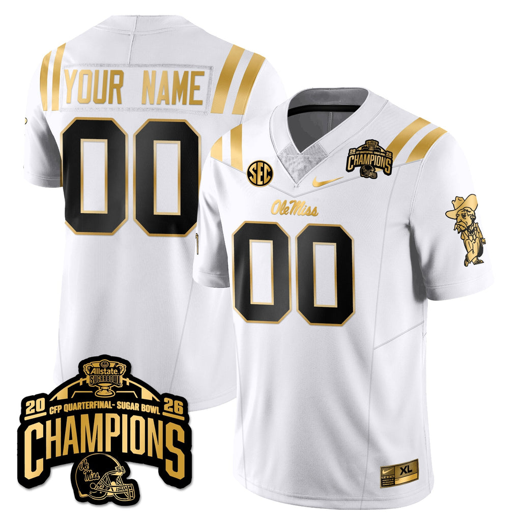 OMB Football Vapor Limited Gold Jersey - Allstate Sugar Bowl Champions