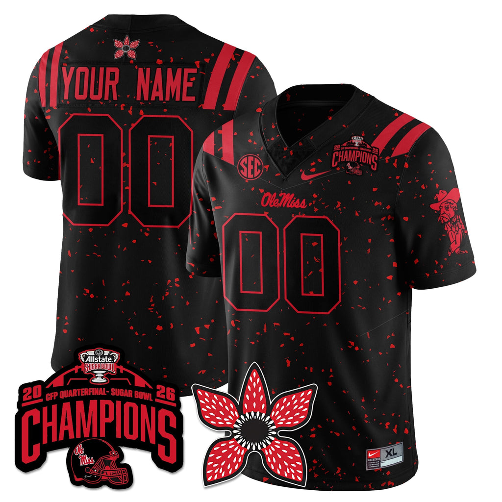 OMB Football Stranger Things Vapor Limited Jersey - Allstate Sugar Bowl Champions
