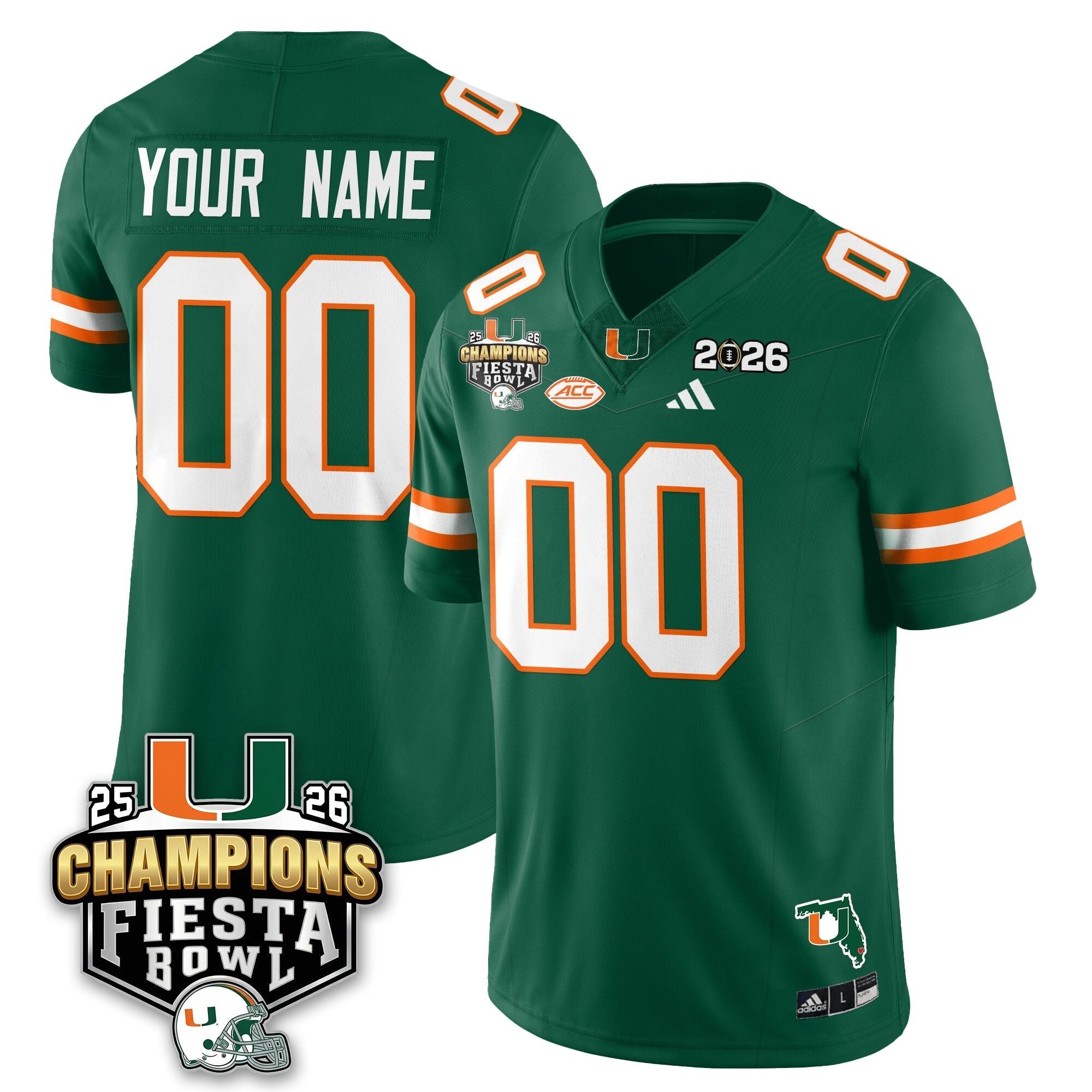 MIA Football Vapor Limited Jersey V3 - Fiesta Bowl Champions