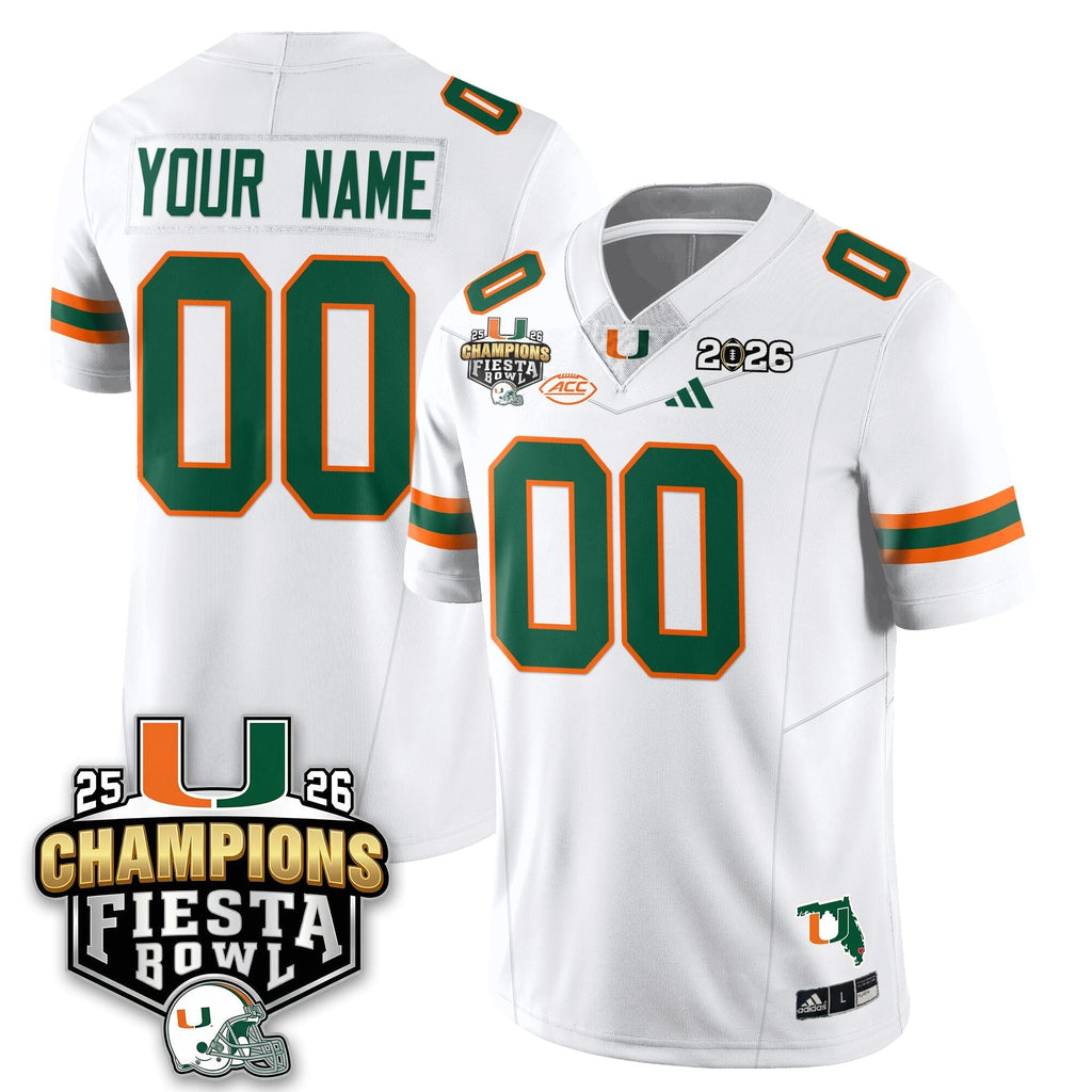 MIA Football Vapor Limited Jersey V3 - Fiesta Bowl Champions