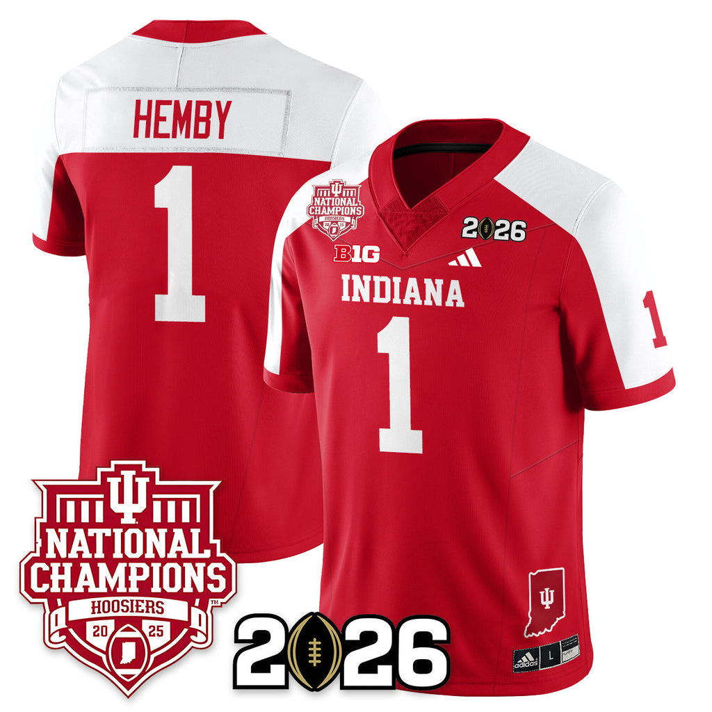 Indiana Hoosiers Vapor Limited Football Jersey - 2025 National Champions