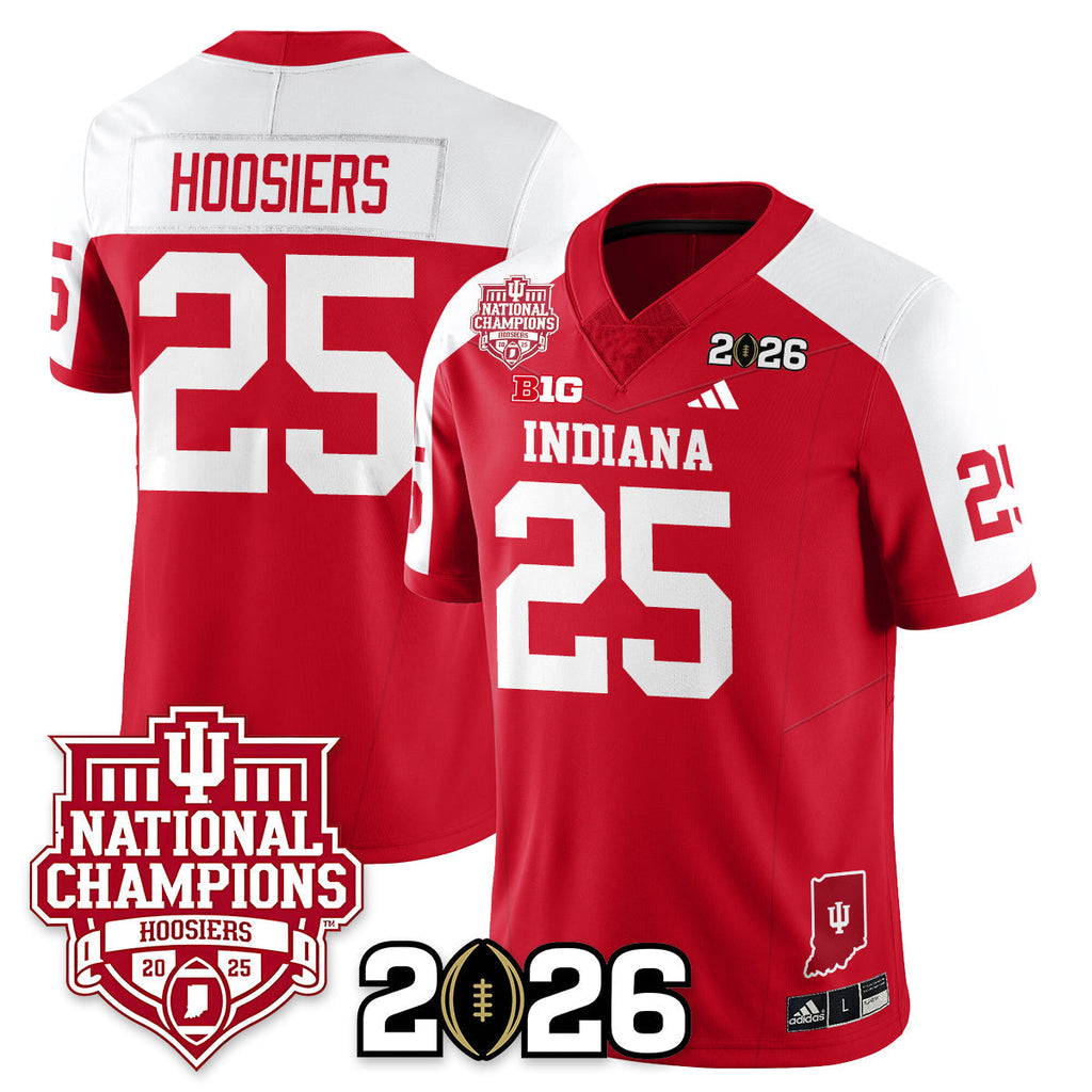 Indiana Hoosiers Vapor Limited Football Jersey - 2025 National Champions