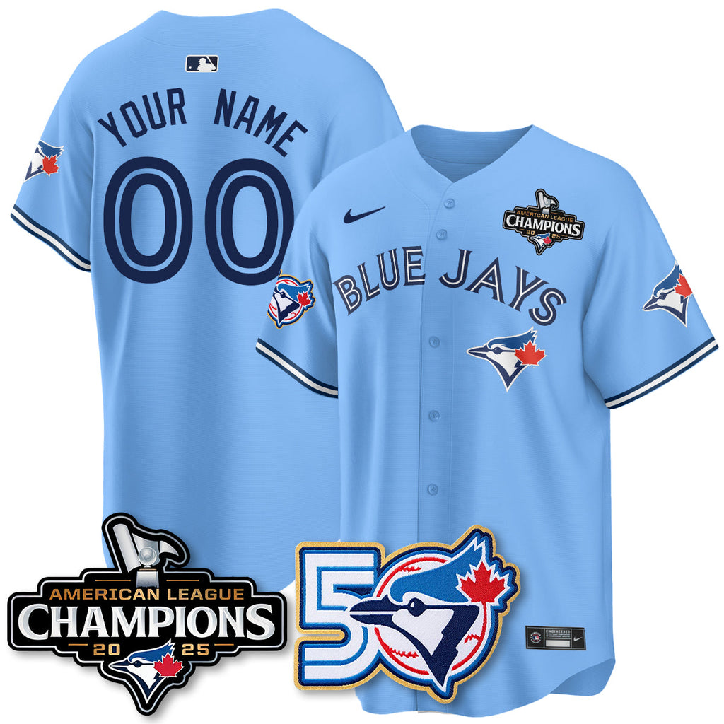 TOR 2025 American League Champions Vapor Limited Jersey - 50th Season - Stitched