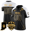 Custom IND Vapor Limited Football Gold Jersey - Rose Bowl Champions