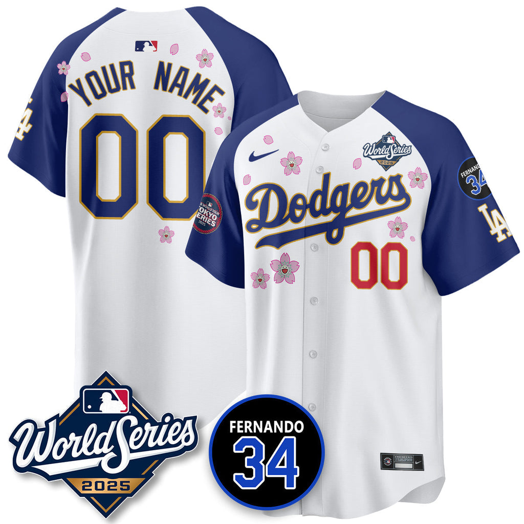LAD Tokyo Series 2025 NL Champions Jersey - Stitched