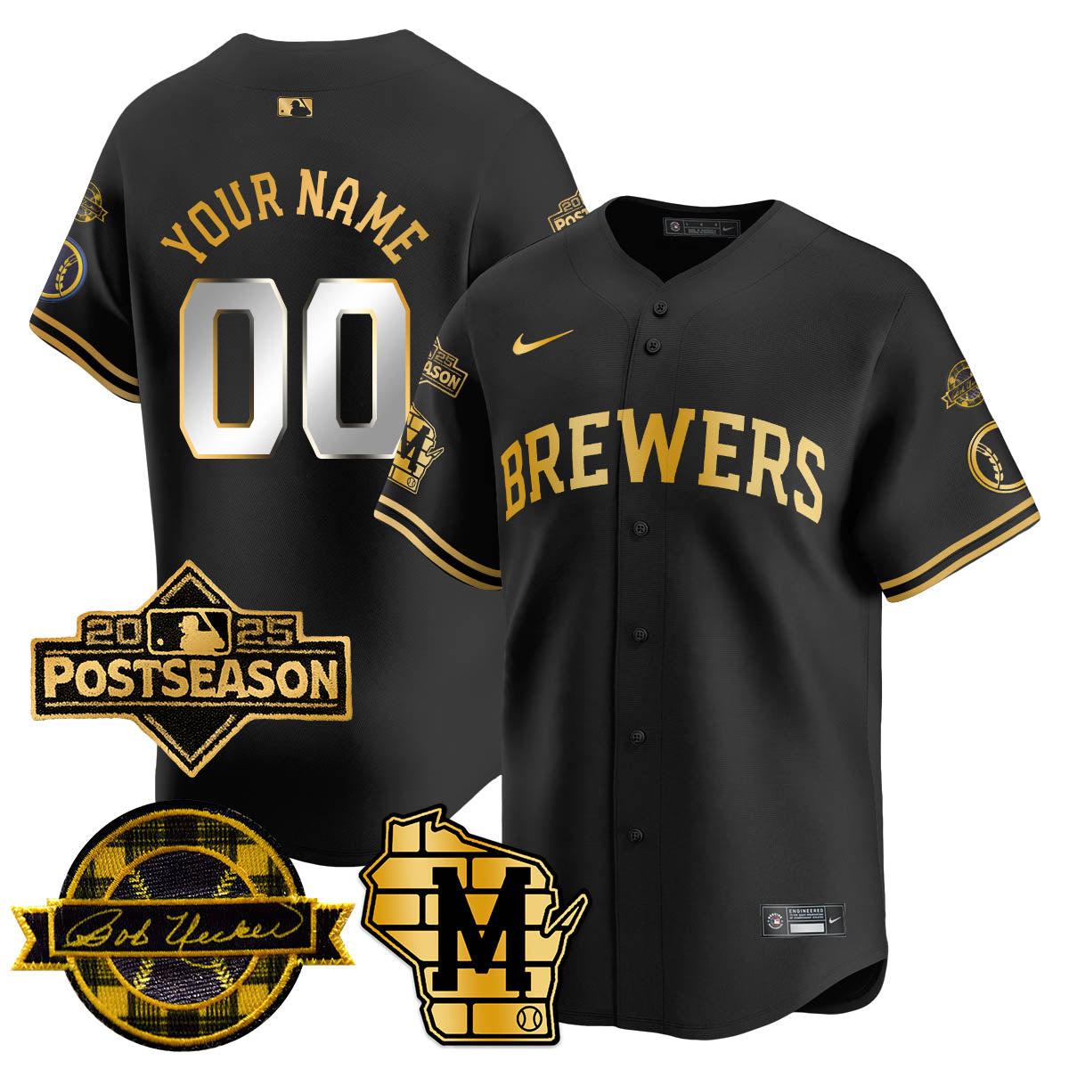 MB 2025 Postseason Custom Jersey - Stitched