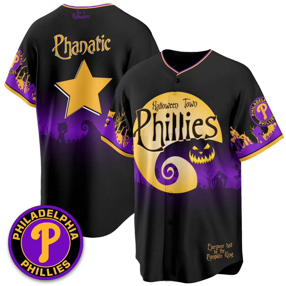 PP "Halloween Town" Limited Jersey - Stitched