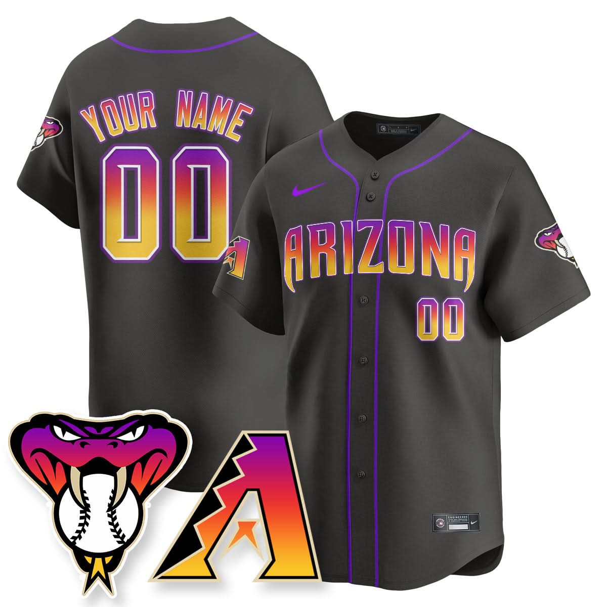 AD 2025 City Connect Concept Custom Jersey - Stitched