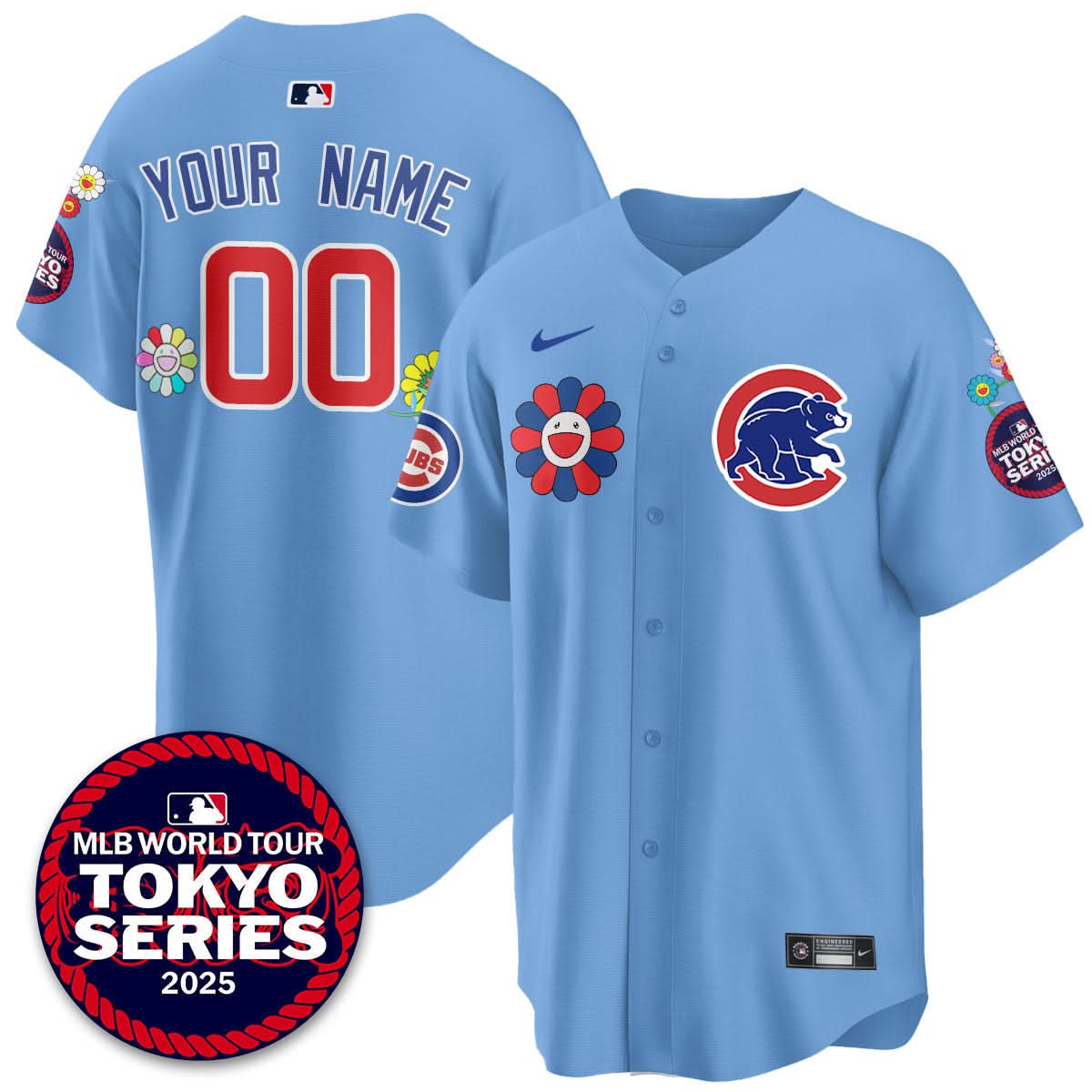 CC Tokyo Series 2025 Vapor Premier Limited  Custom Jersey - Stitched