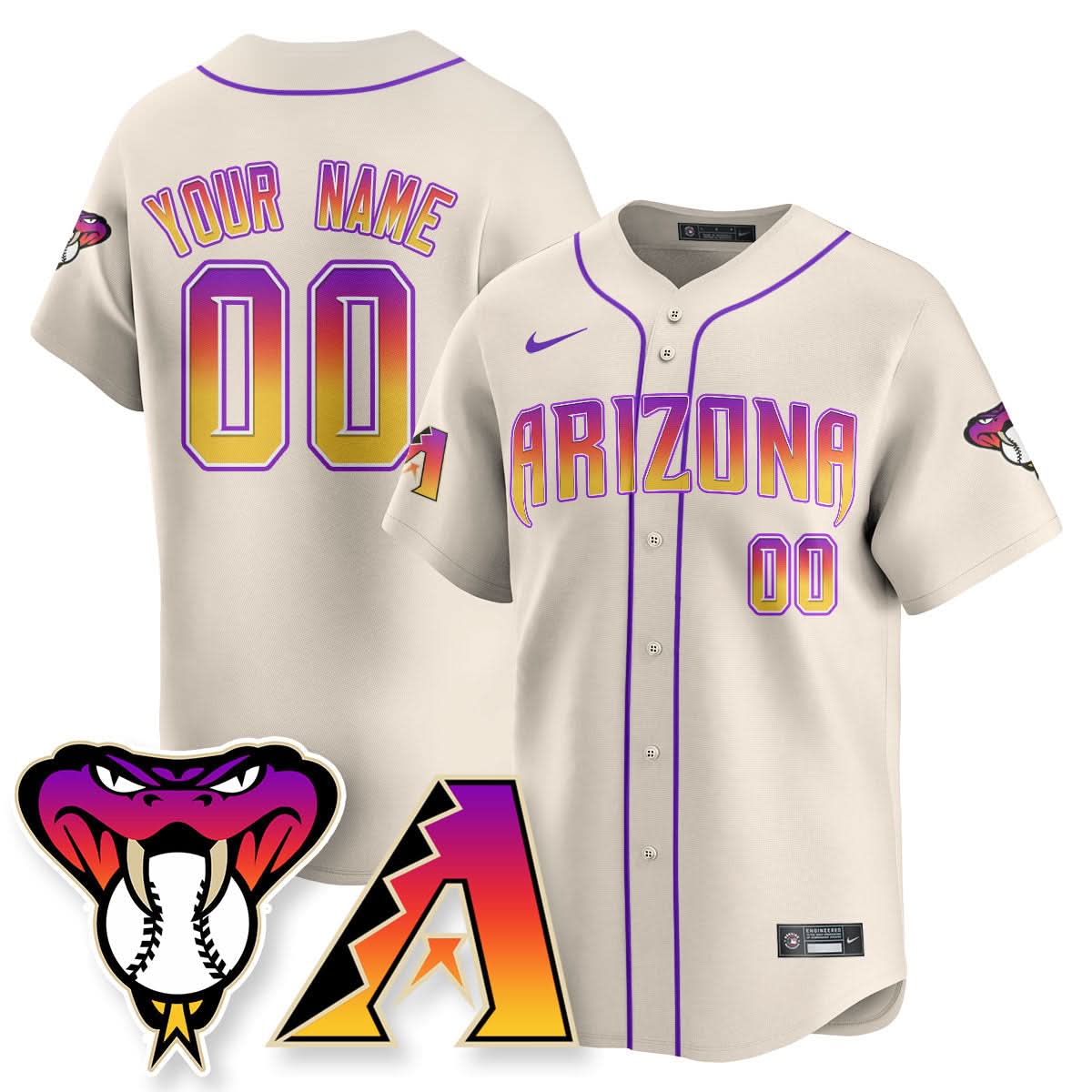AD 2025 City Connect Concept Custom Jersey - Stitched