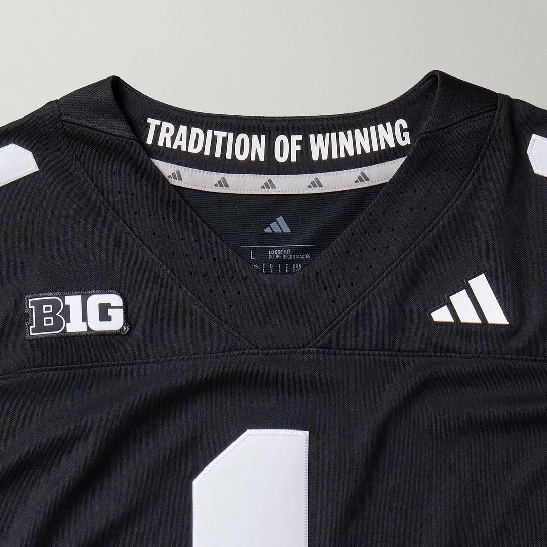Nebraska Football 2025 "Blackout" Jersey