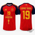 Spain WC 2026 Champions Version Soccer Jersey - Printed