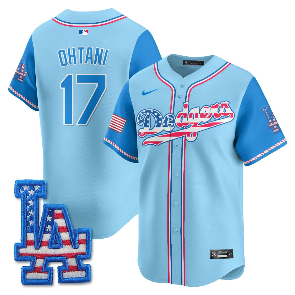 LAD 2025 Fourth of July Jersey - Stitched