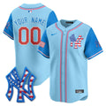 NYY 2025 Fourth of July Custom Jersey - Stitched