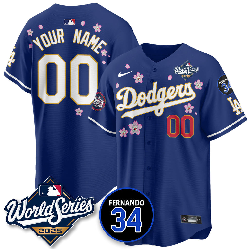 LAD Tokyo Series 2025 NL Champions Jersey - Stitched