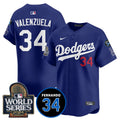 LAD Fernando Valenzuela Memorial Jersey - Stitched