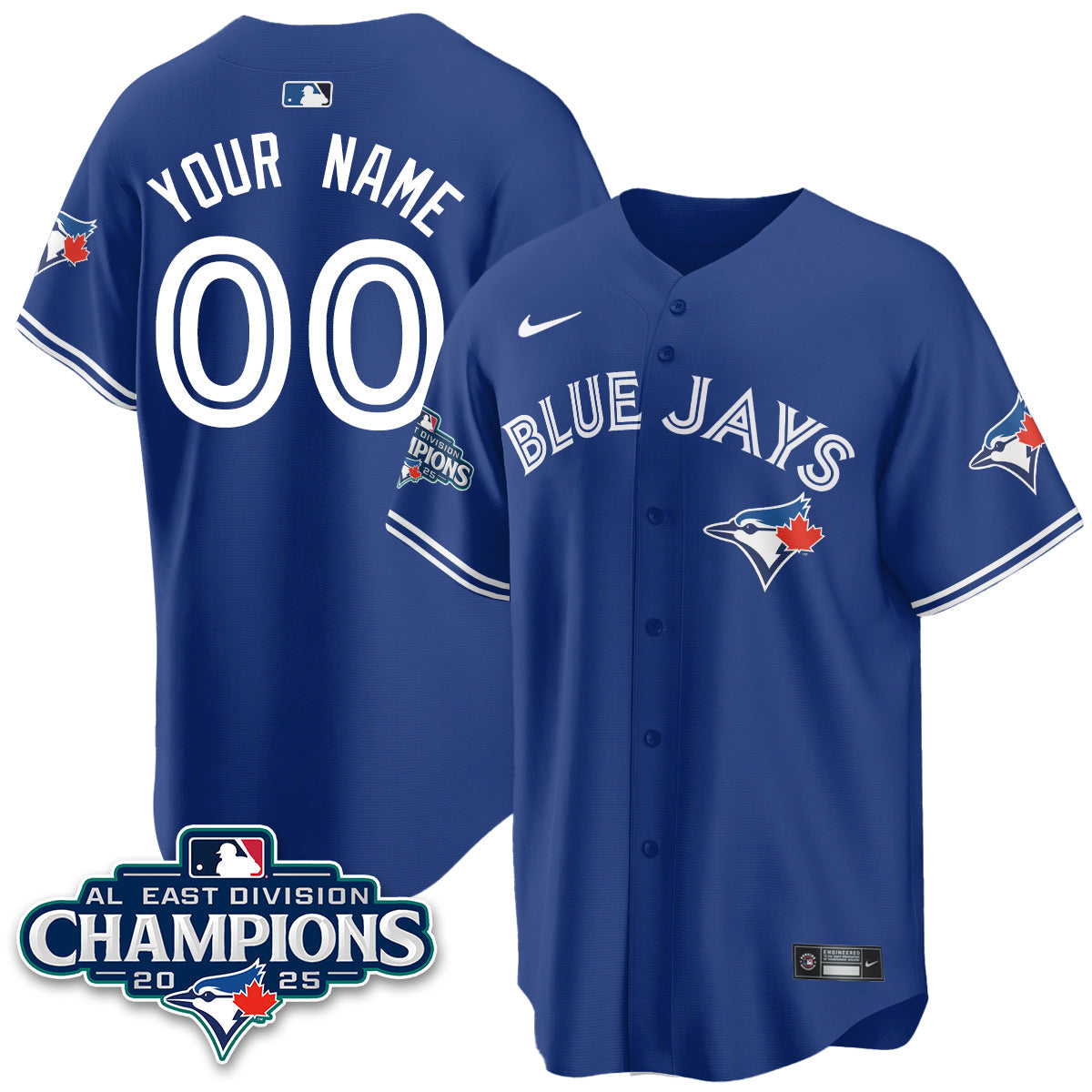 TBJ AL East Division Champions Jersey - Stitched