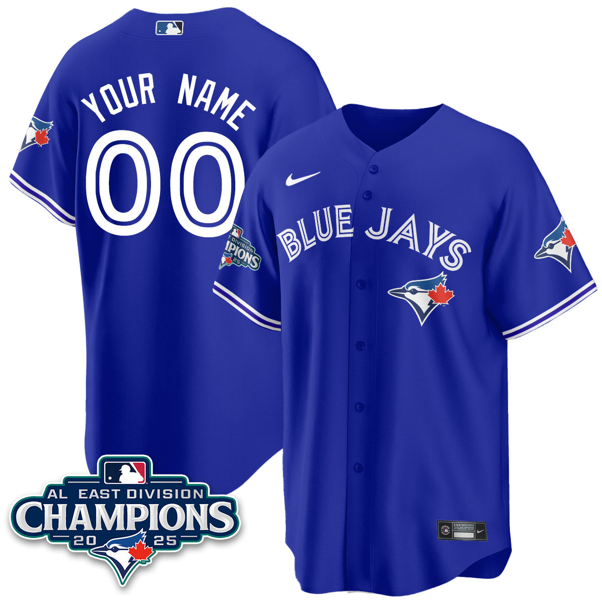 TBJ AL East Division Champions Jersey - Stitched