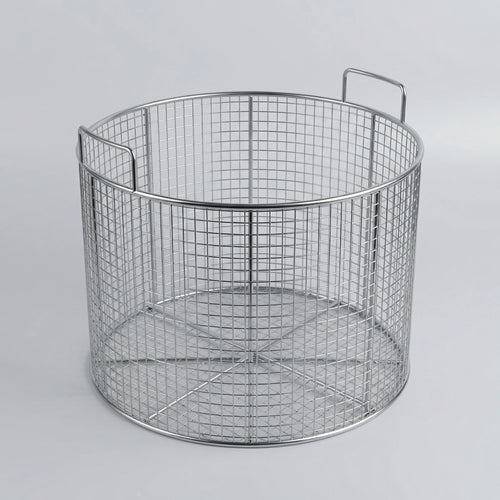 304 Stainless Steel Mesh Basket Strainer, Round Filter Basket for Draining, Cleaning, Cooking, Frying, Sieving & Isolating