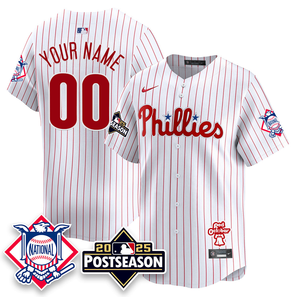 PP 2025 Postseason Custom Jersey - Stitched