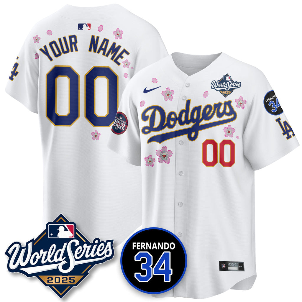 LAD Tokyo Series 2025 NL Champions Jersey - Stitched