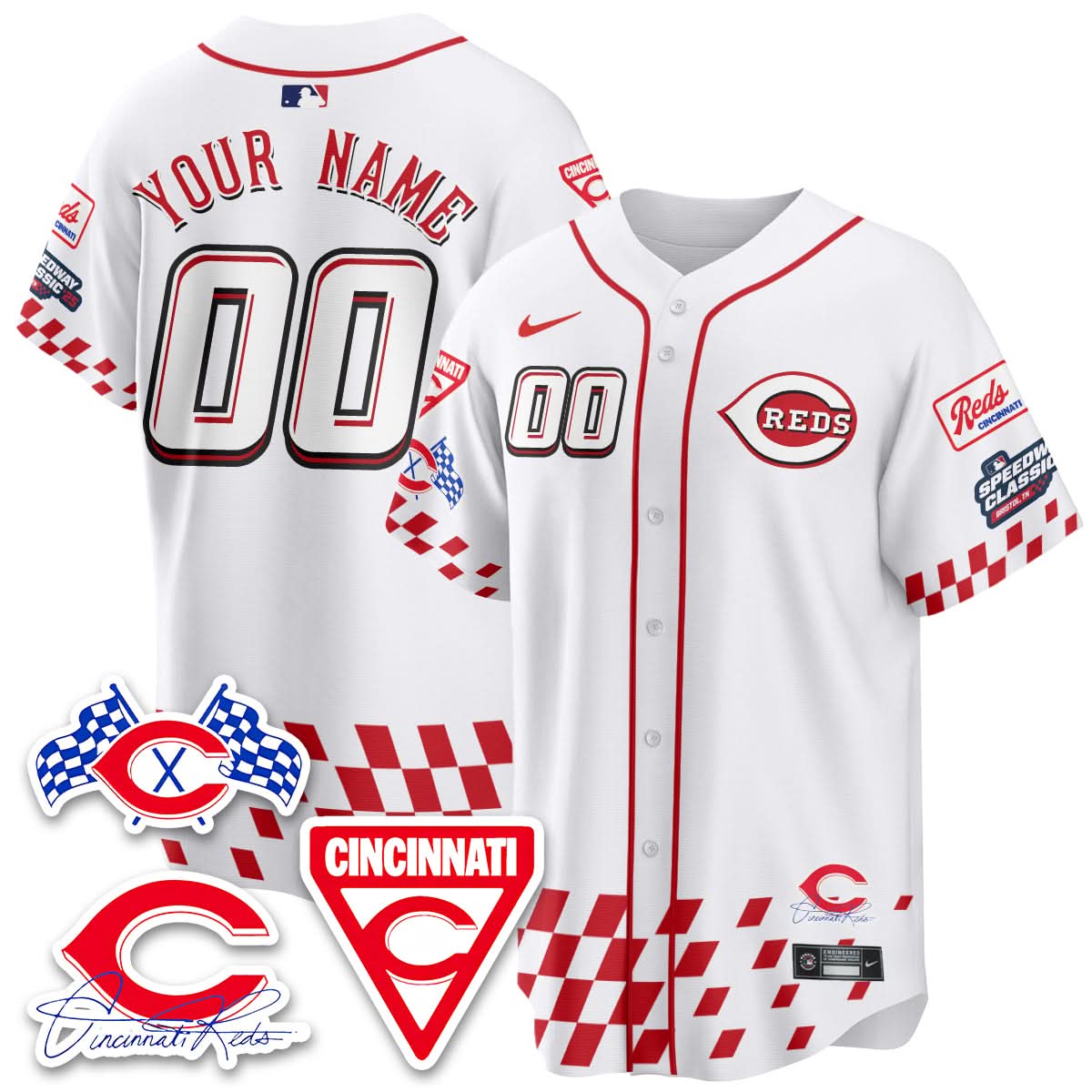 CR 2025 Speedway Limited Custom Jersey - Stitched