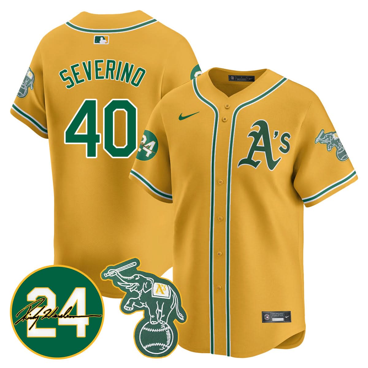 OA 2024 Ricky Henderson Memorial Jersey - Stitched