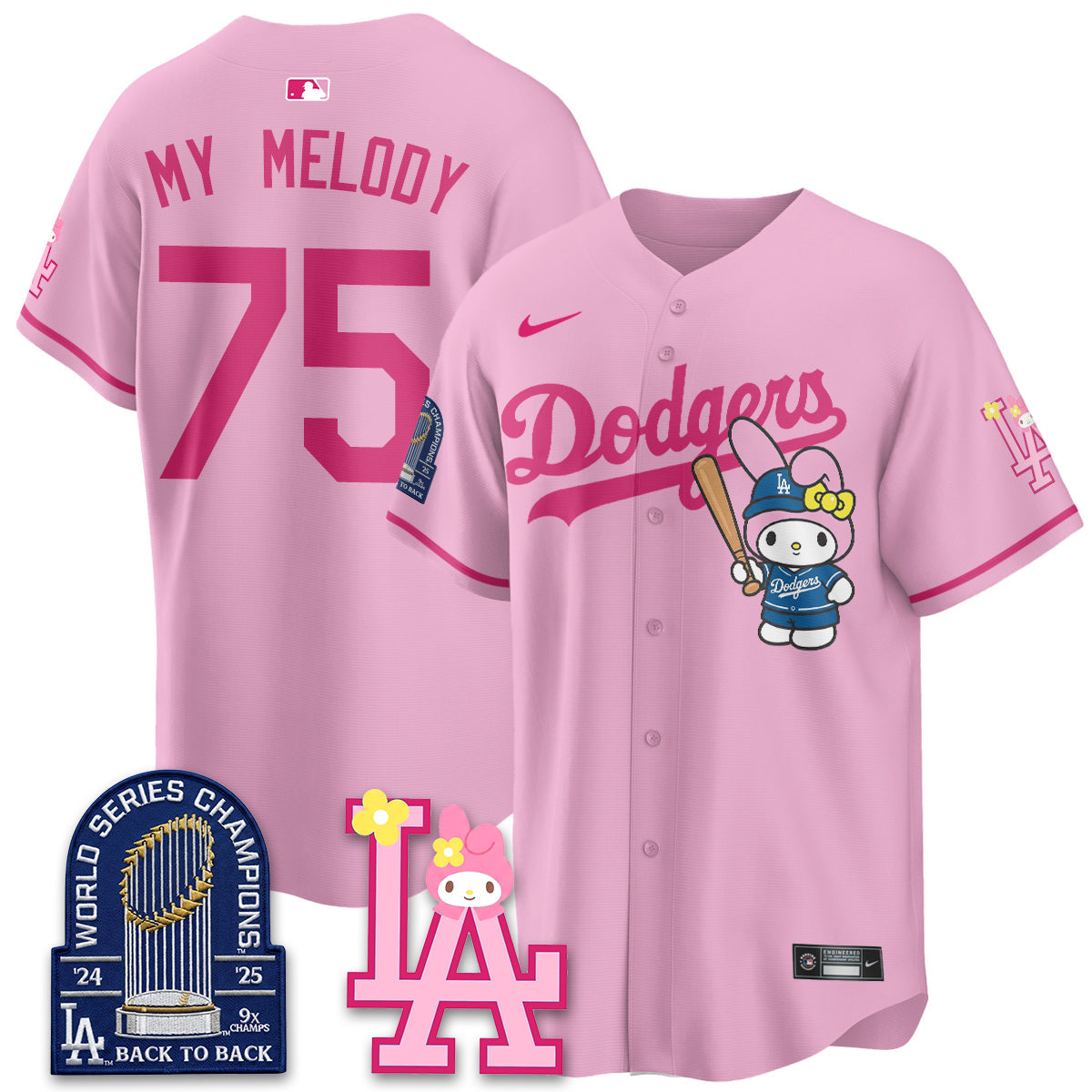 LAD My Melody Edition Vapor Jersey - Stitched