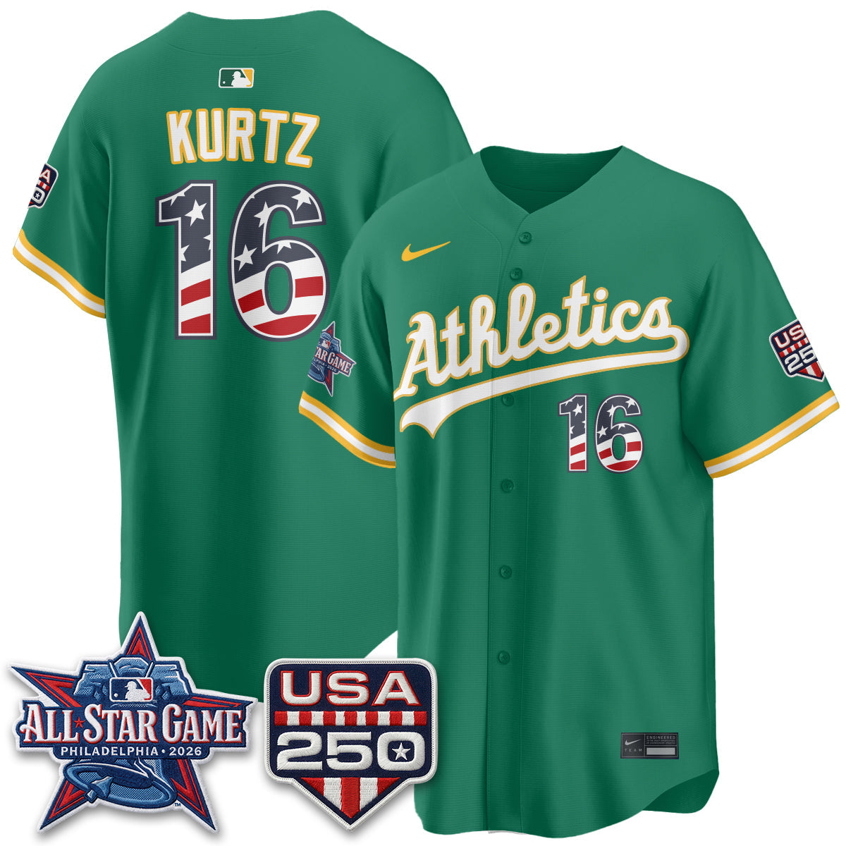 OAK 2026 All Star Edition Vapor Jersey - Stitched