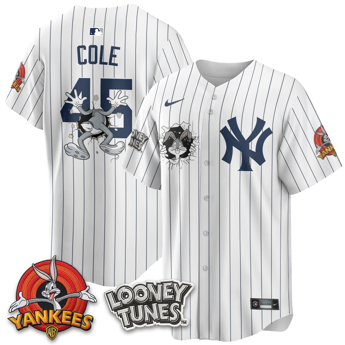 NYY x Bunny Vapor Limited Jersey V3- Printed