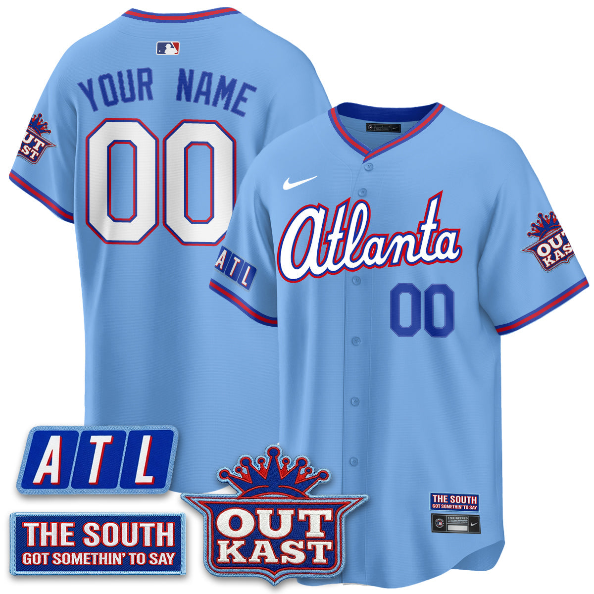 ATL 2026 City Connect Vapor Limited Custom Jersey - Stitched V3