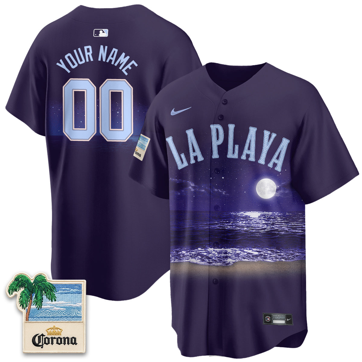 CHC Beach Connect "La Playa" Edition Vapor Custom Jersey - Patch Stitched