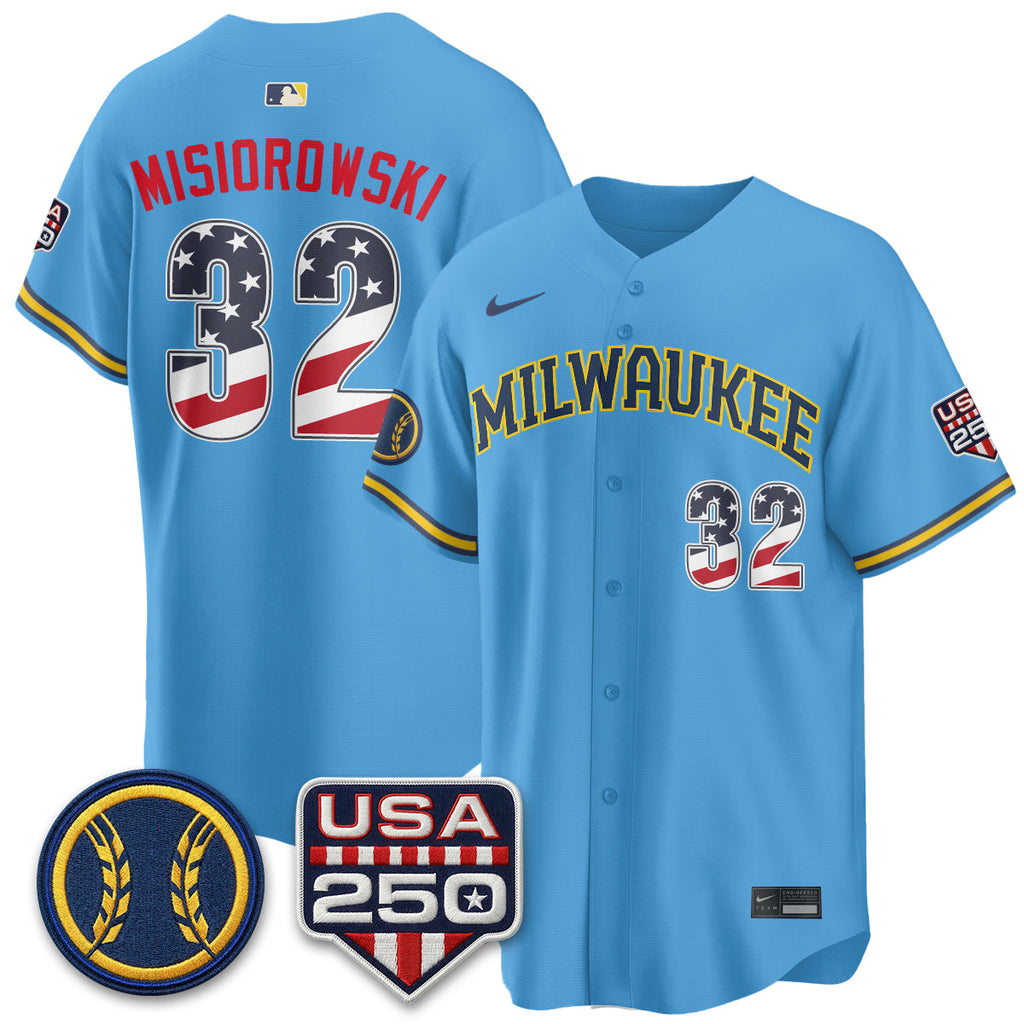 MIL Fourth of July Vapor Limited Jersey - Stitched