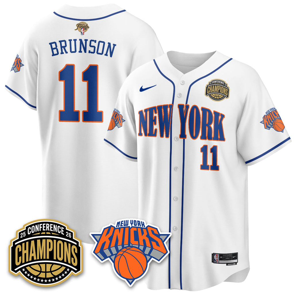 NYK 2026 Basketball  Finals Vapor City Edition Jersey V2- Stitched