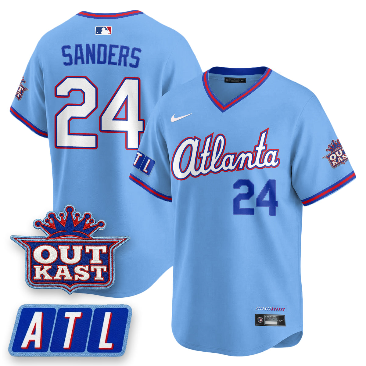 ATL 2026 City Connect x Outkast Patch Vapor Limited Jersey - Stitched