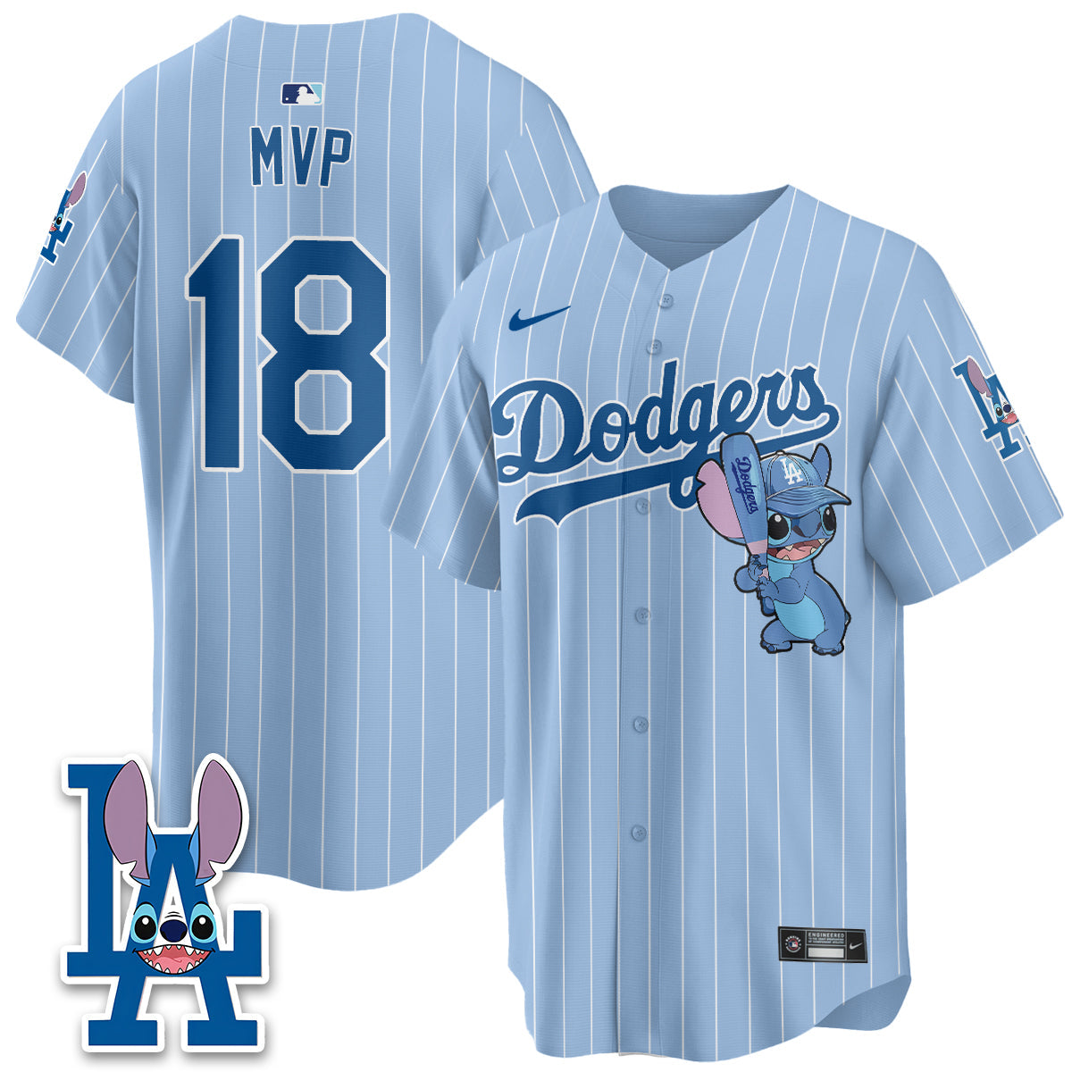 LAD x Blue Alien Edition Vapor Jersey - Stitched
