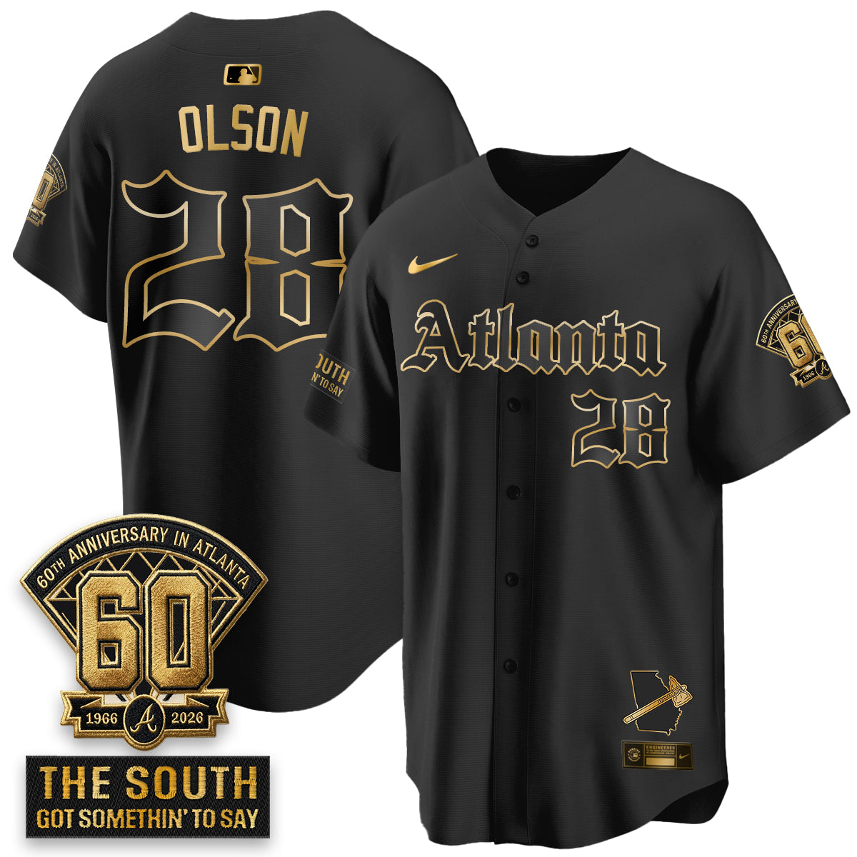 ATL 2026 Gothic Edition Vapor Limited Jersey - Stitched V2