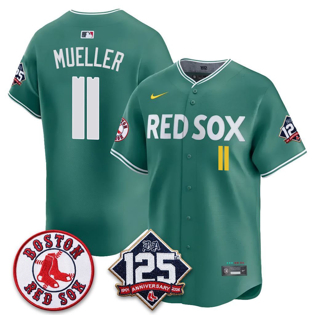 BOS 125th Anniversary Patch Vapor Jersey - Stitched