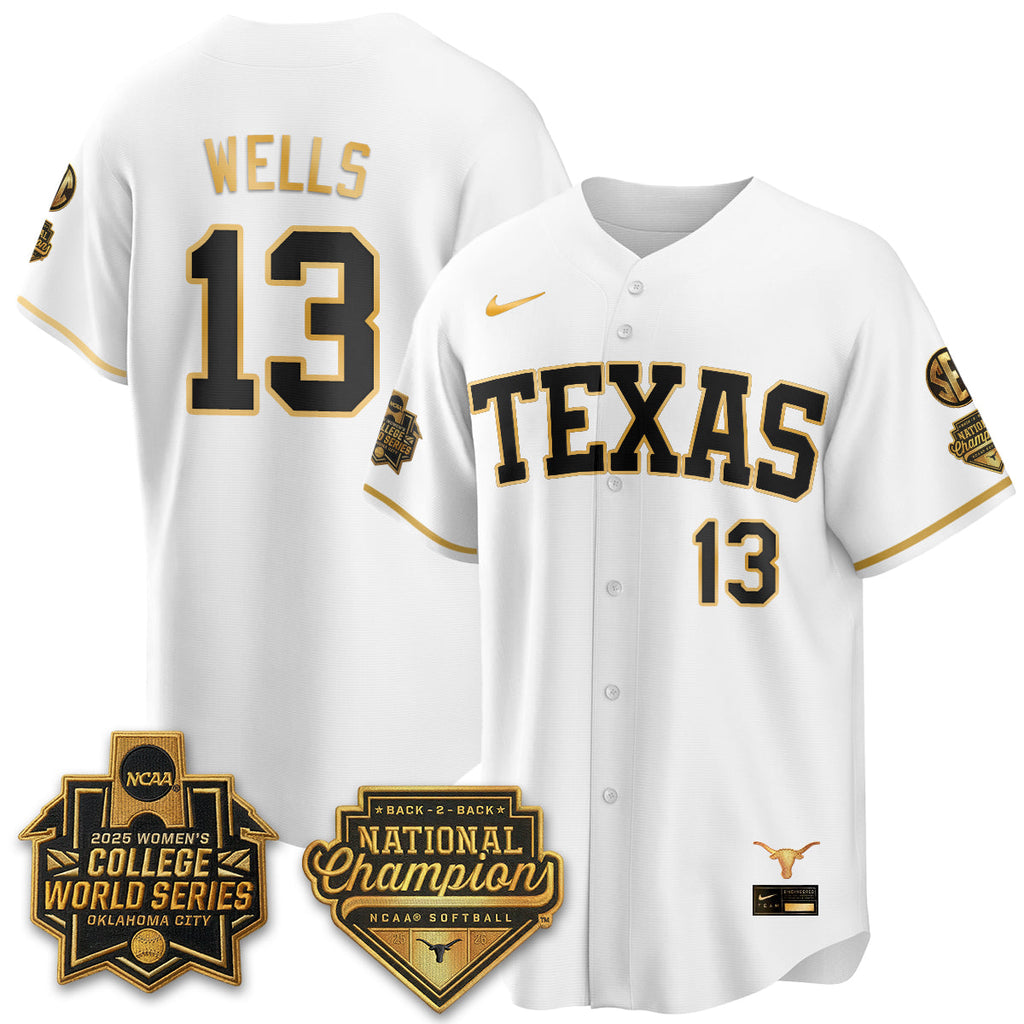 TEX Softball 2026 World Series (WCWS) Vapor Premier Limited Jersey - B2B Champs - Stitched
