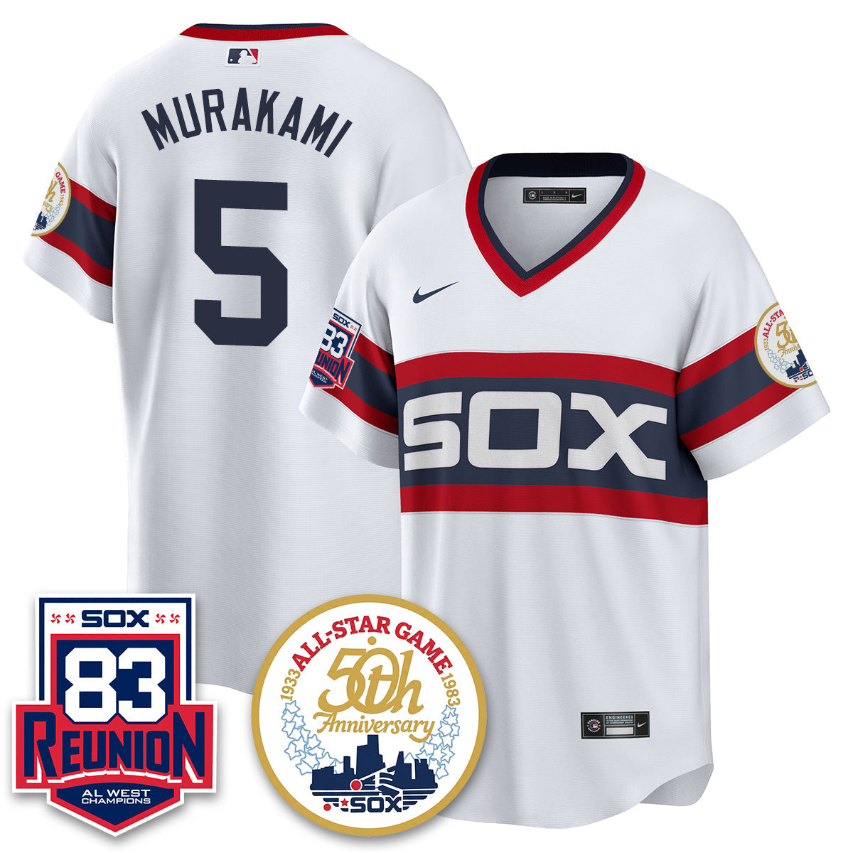 CWS Reunion All West Champions Vapor Jersey - Stitched