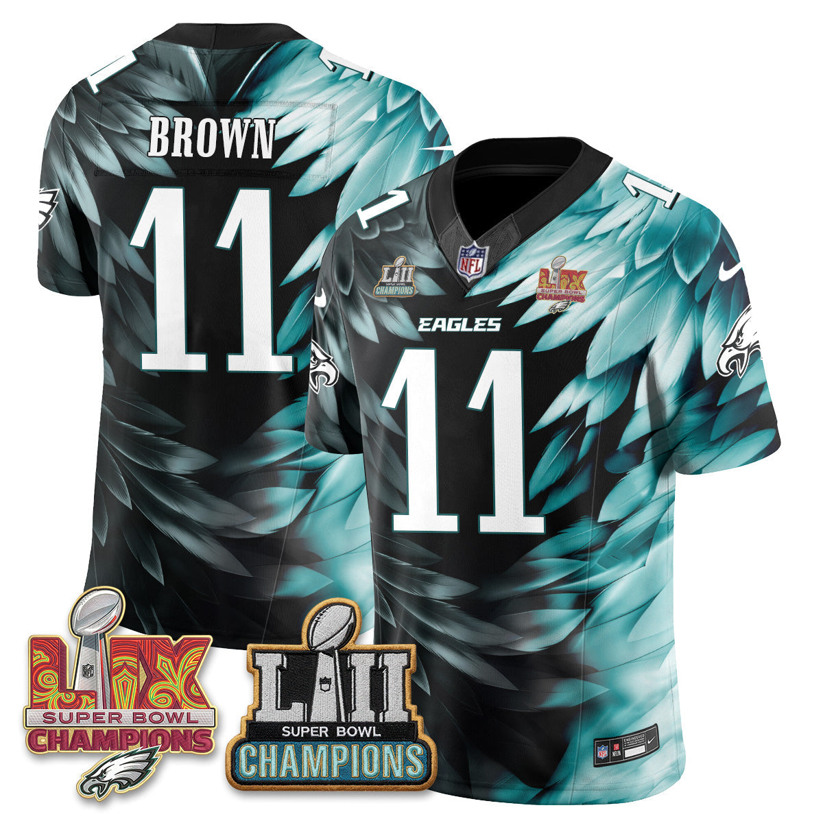 PHI Fangear Edition Vapor Jersey - Stitched