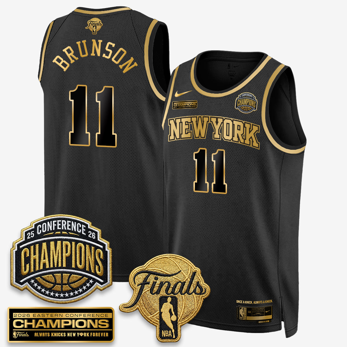 NYK 2026 Basketball  Eastern Conference Champions Vapor Special Edition Jersey - Stitched
