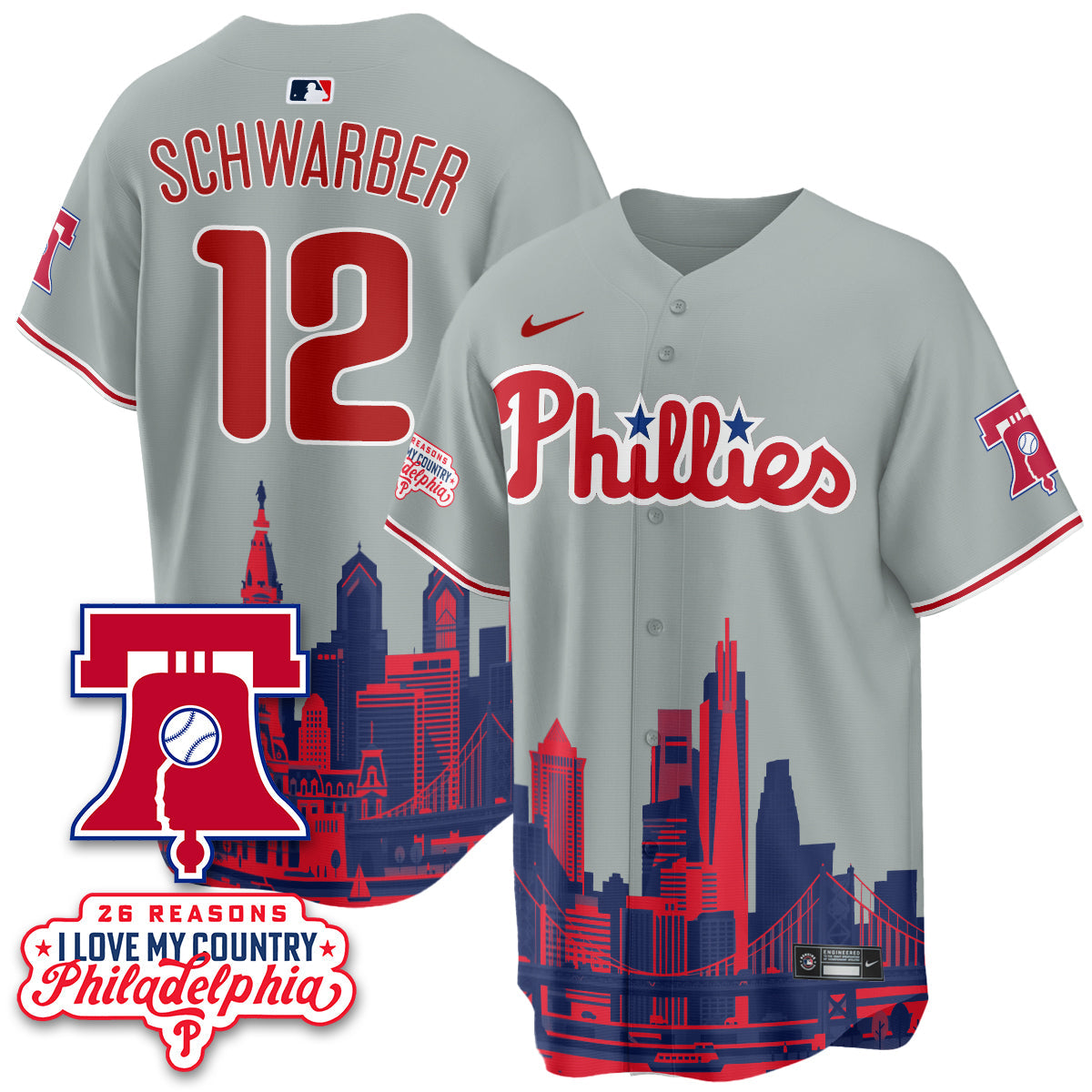 PHI "26 Reasons I Love My Country" Edition Vapor Jersey - Stitched