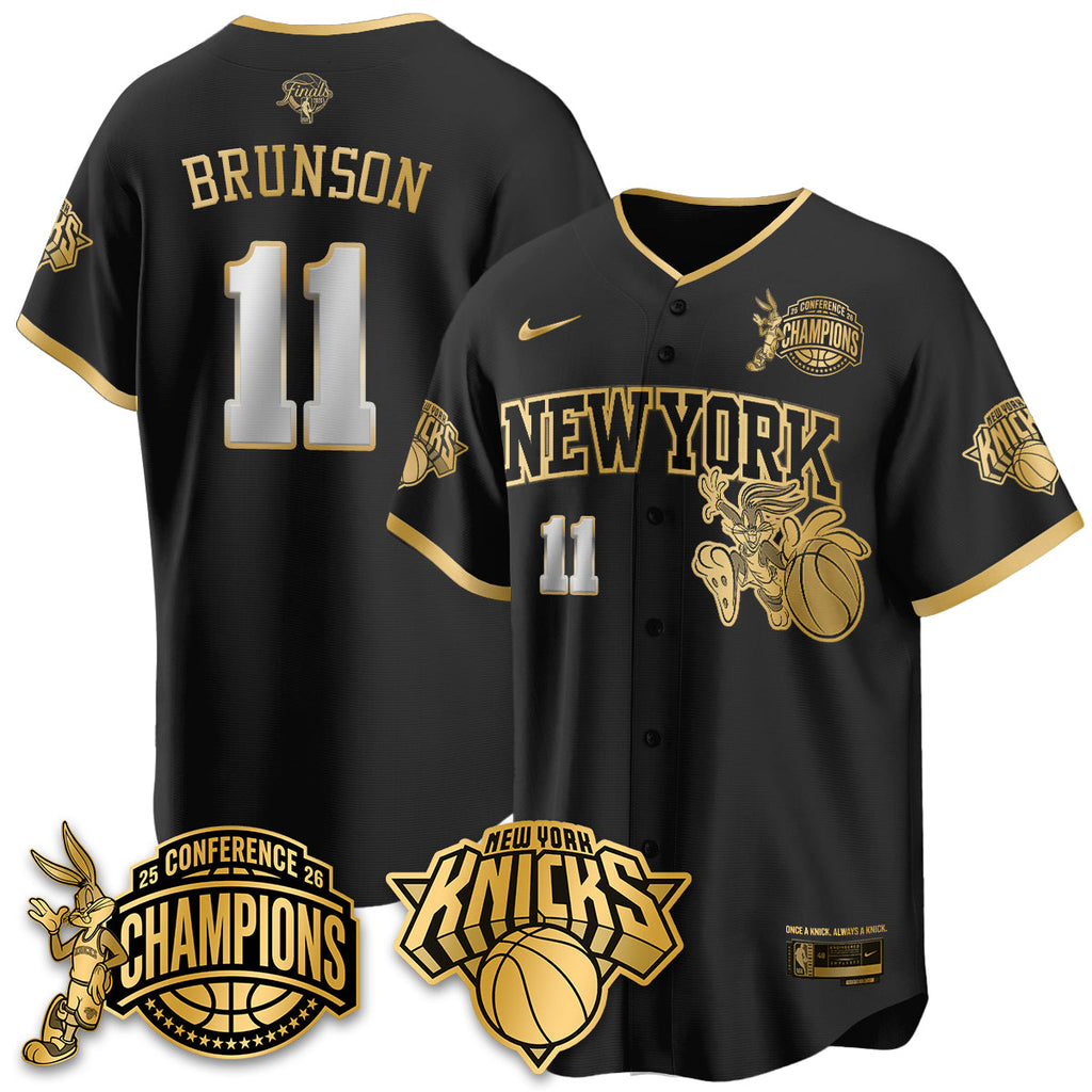 NYK 2026 Basketball  Finals x Bunny Vapor Jersey V2- Stitched