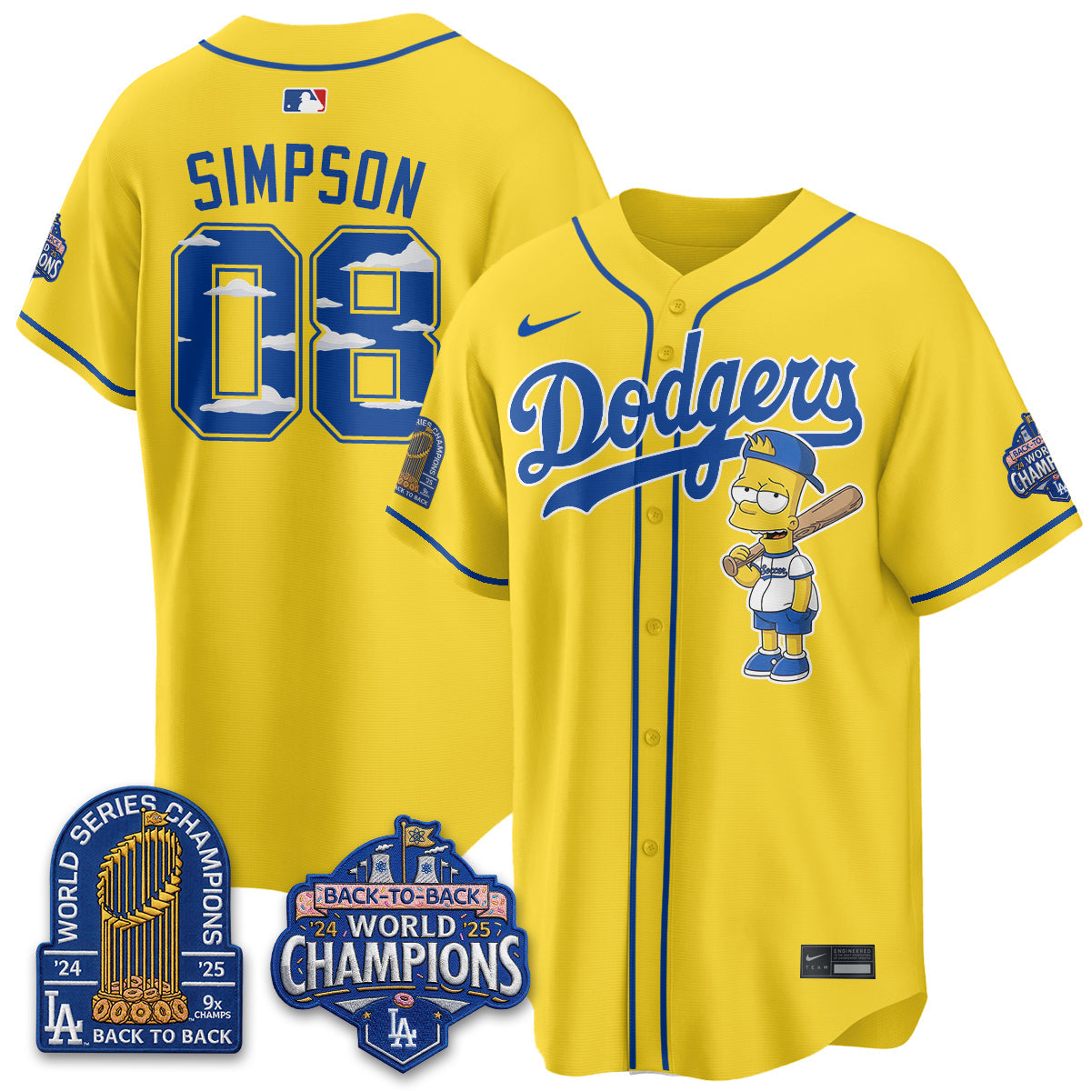 LAD x The Yellow Family Edition Vapor Jersey - Printed