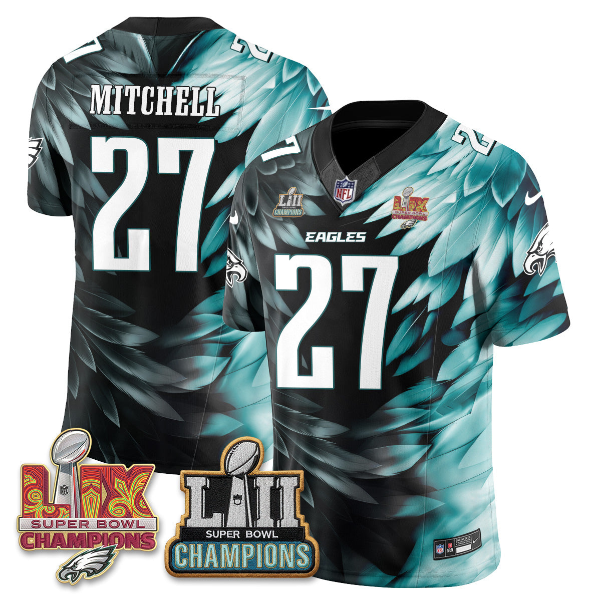 PHI Fangear Edition Vapor Jersey - Stitched